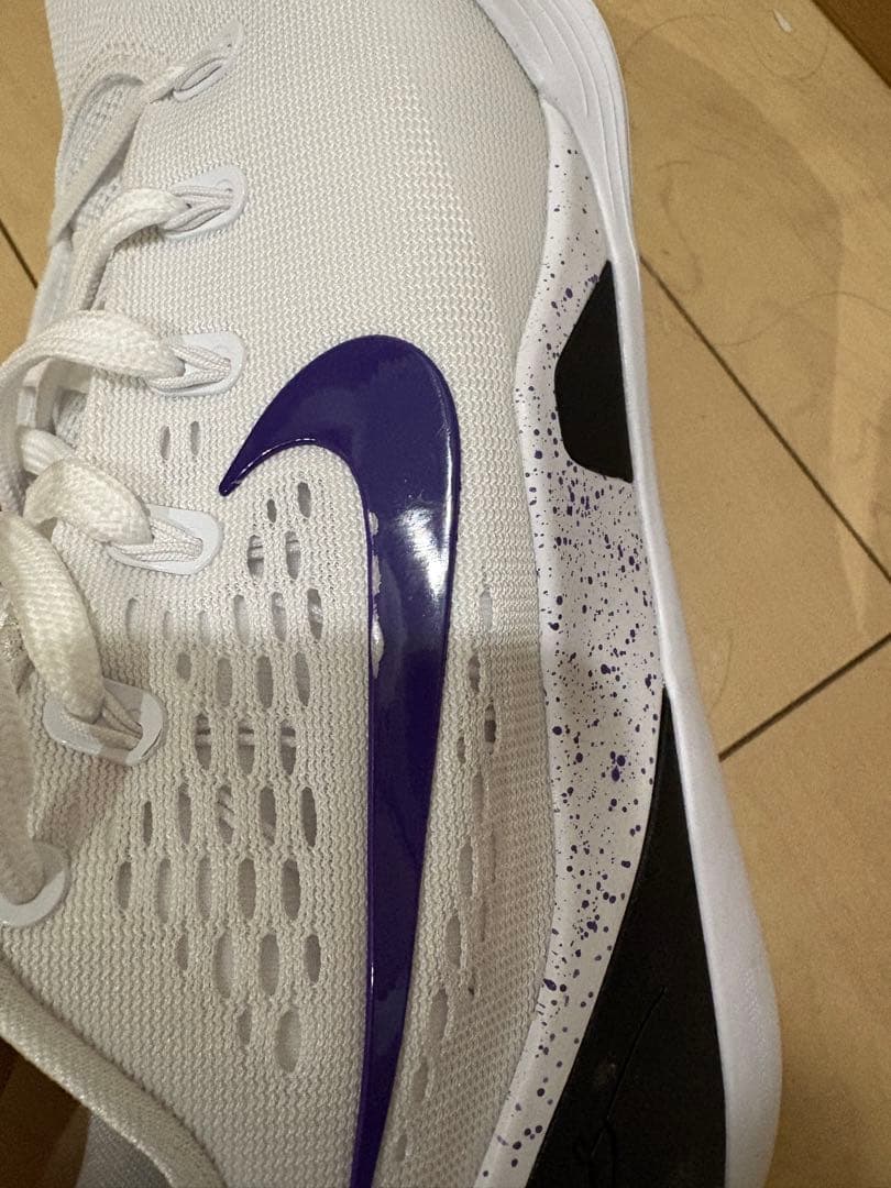 Nike Kobe シューズ 27.5cm ホワイト/パープル