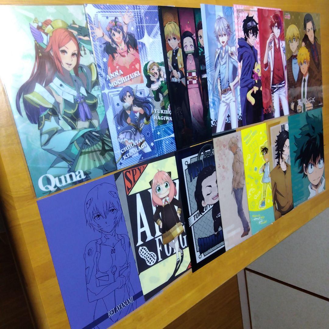 アニメ ノンジャンル 美少女系など　Ａ−４クリアファイル まとめ売り大量２５０枚