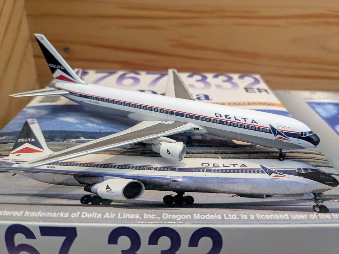 ジェミニ ドラゴン デルタ アメリカン 757 767 DC-10 1/400