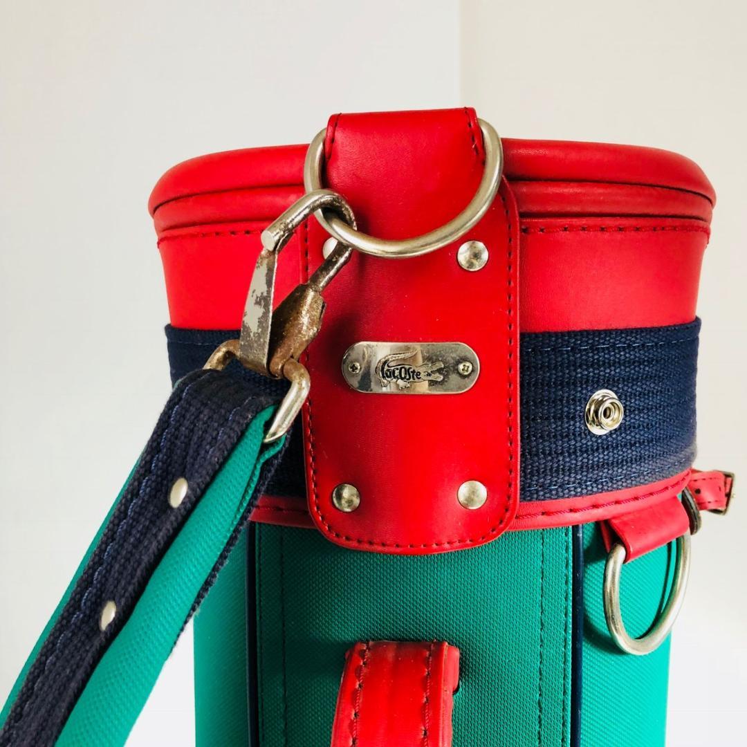 LACOSTE ラコステ グリーン キャディバッグ ゴルフバッグ ゴルフ