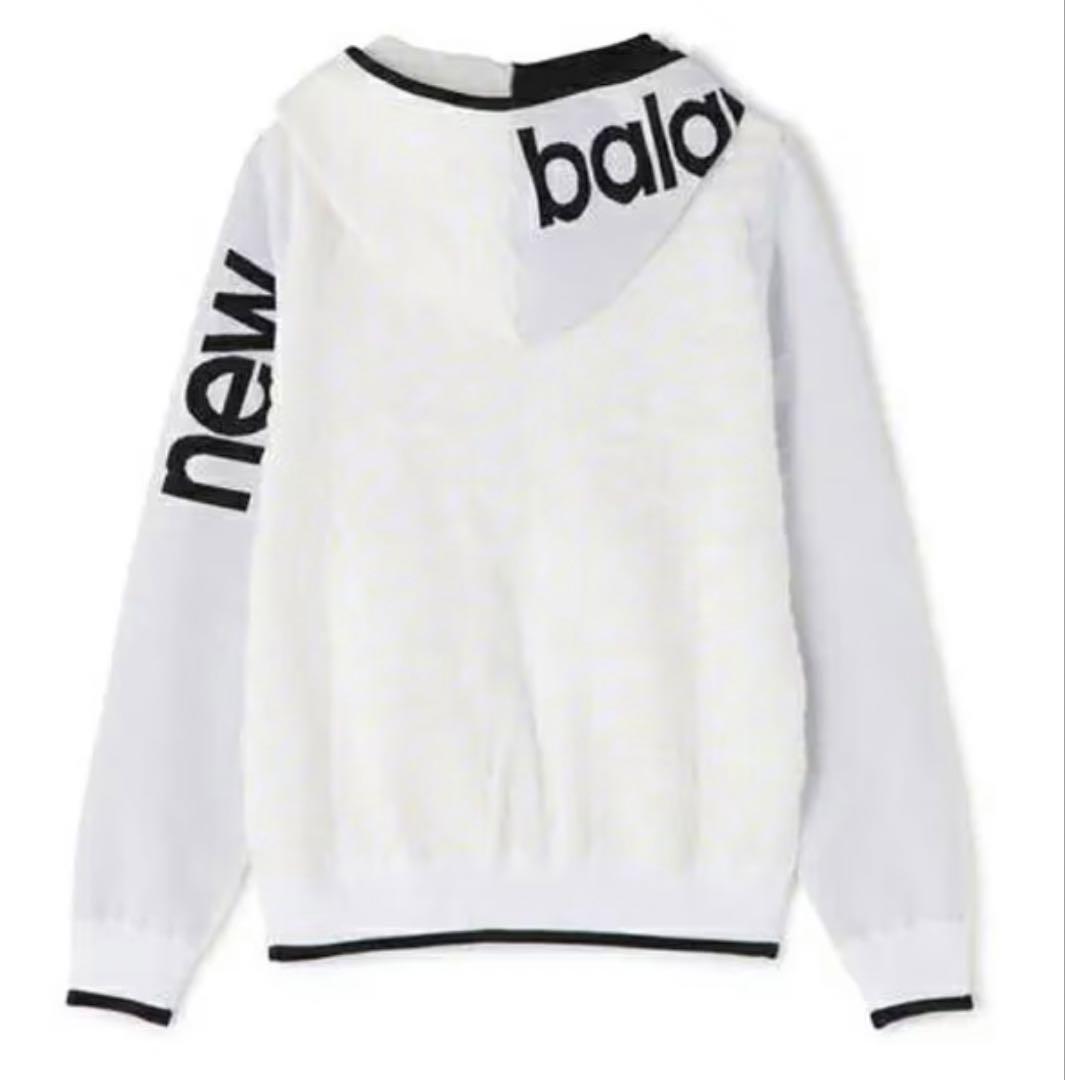 New Balance フルジップニットフーディ