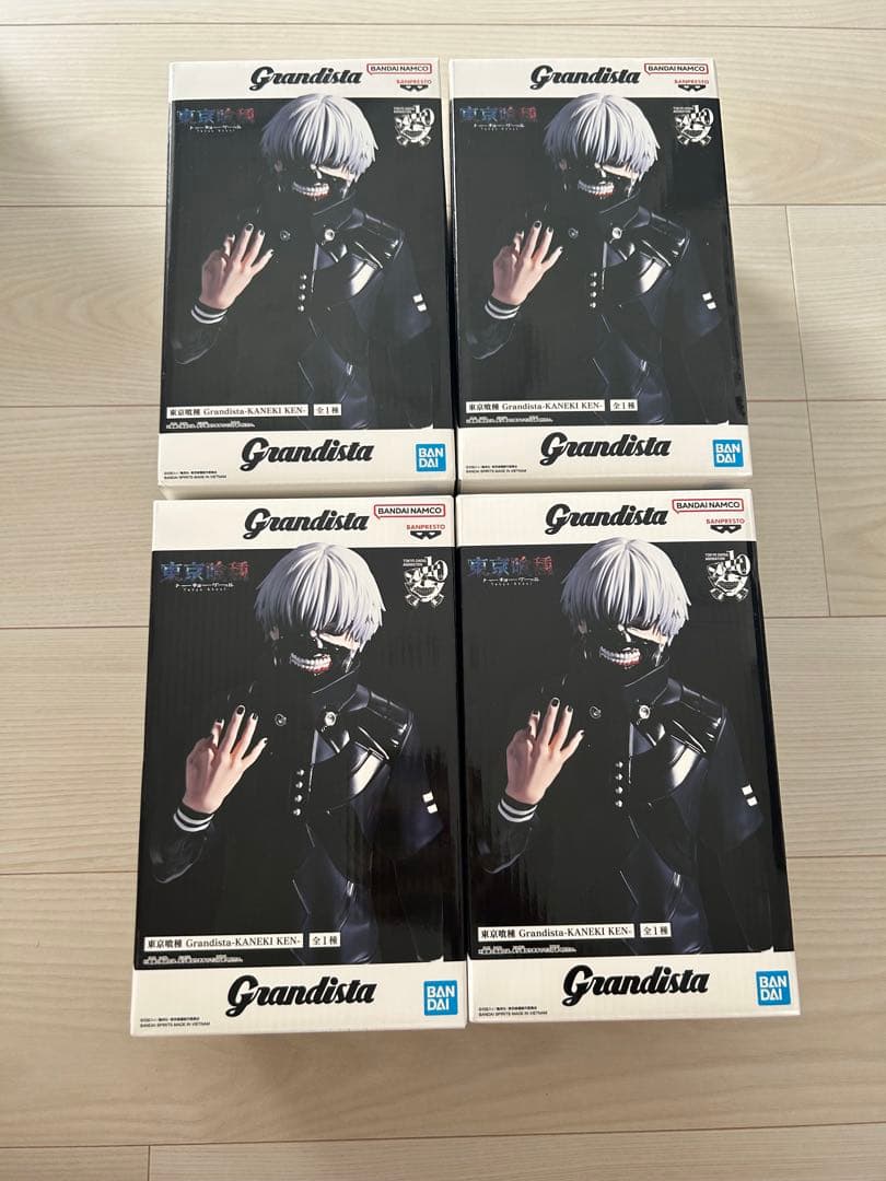 Grandista 東京喰種 カネキ ケン 金木 研 フィギュア　4体セット