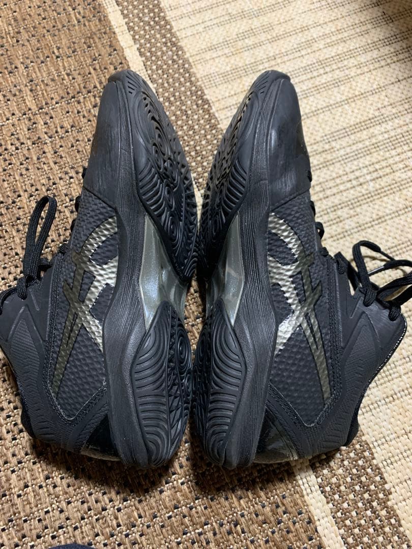 ASICS バスケットボールシューズ ブラック　24.5㎝