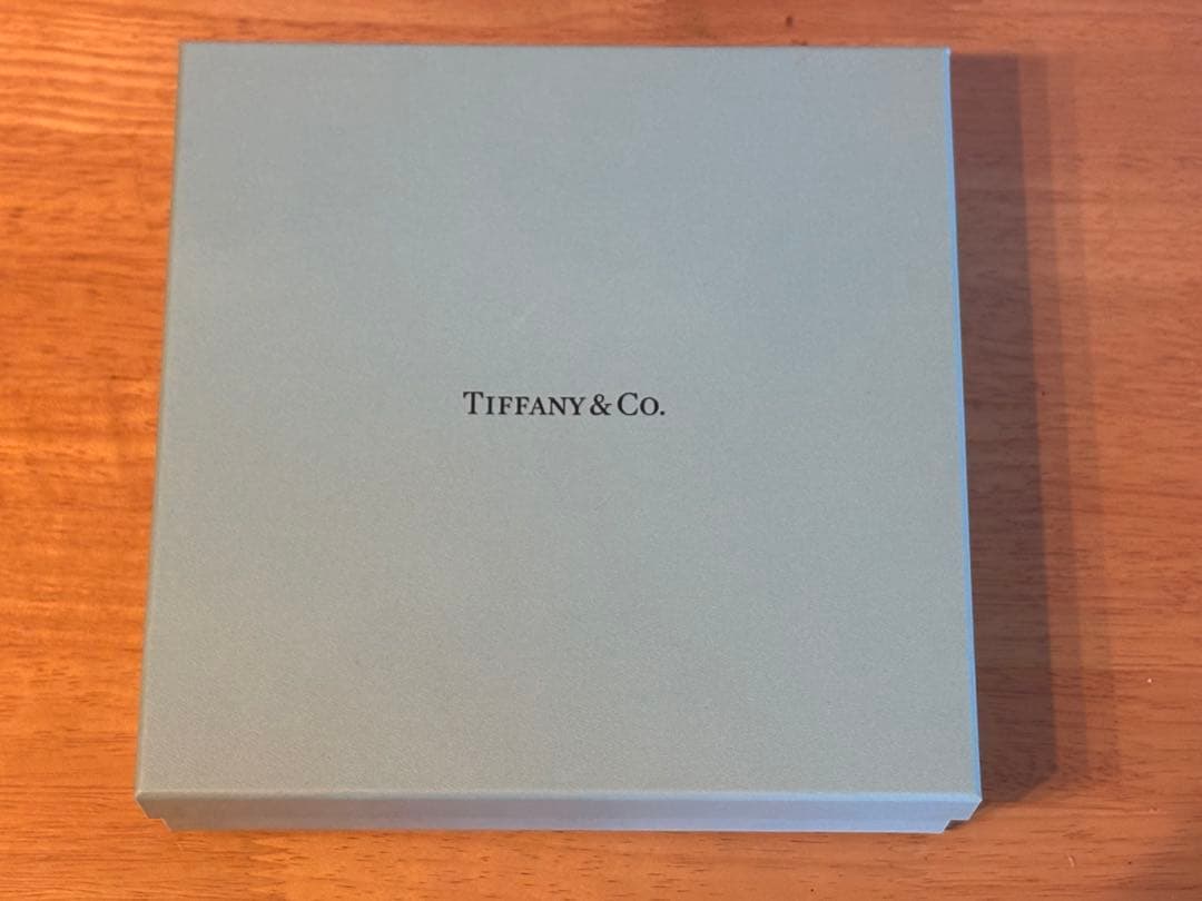 未使用品　Tiffany＆Co　プラチナブルーバンド　ペアプレート　箱付き