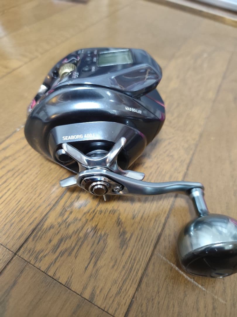 SEABORG 400J 電動リール 本体・付属品あり