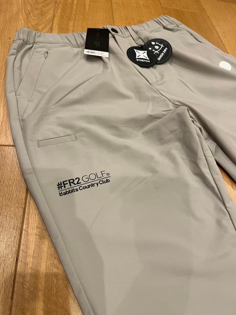 【新品】#FR2 GOLF ストレッチ ベージュパンツ 2XL