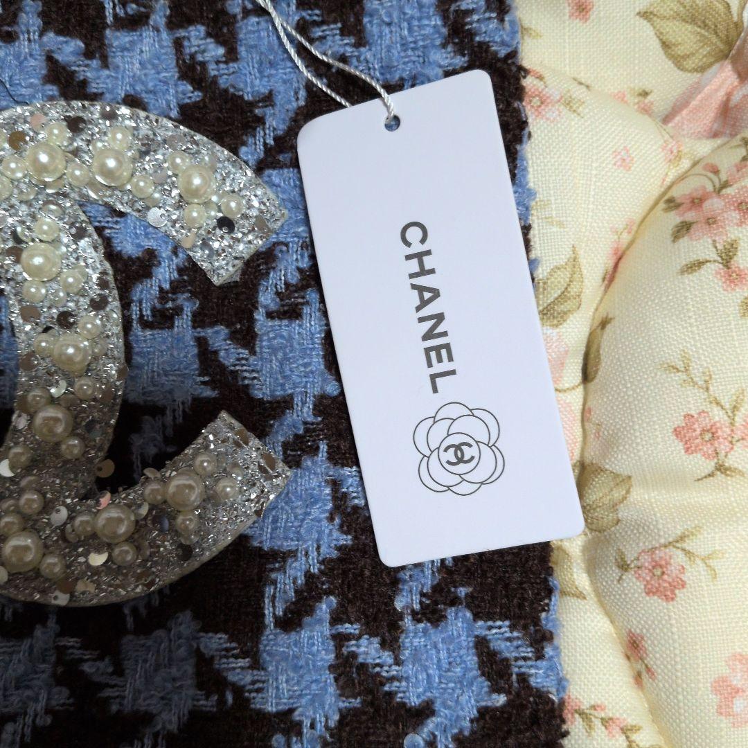 CHANEL ハウンドトゥース トートバッグノベルティ