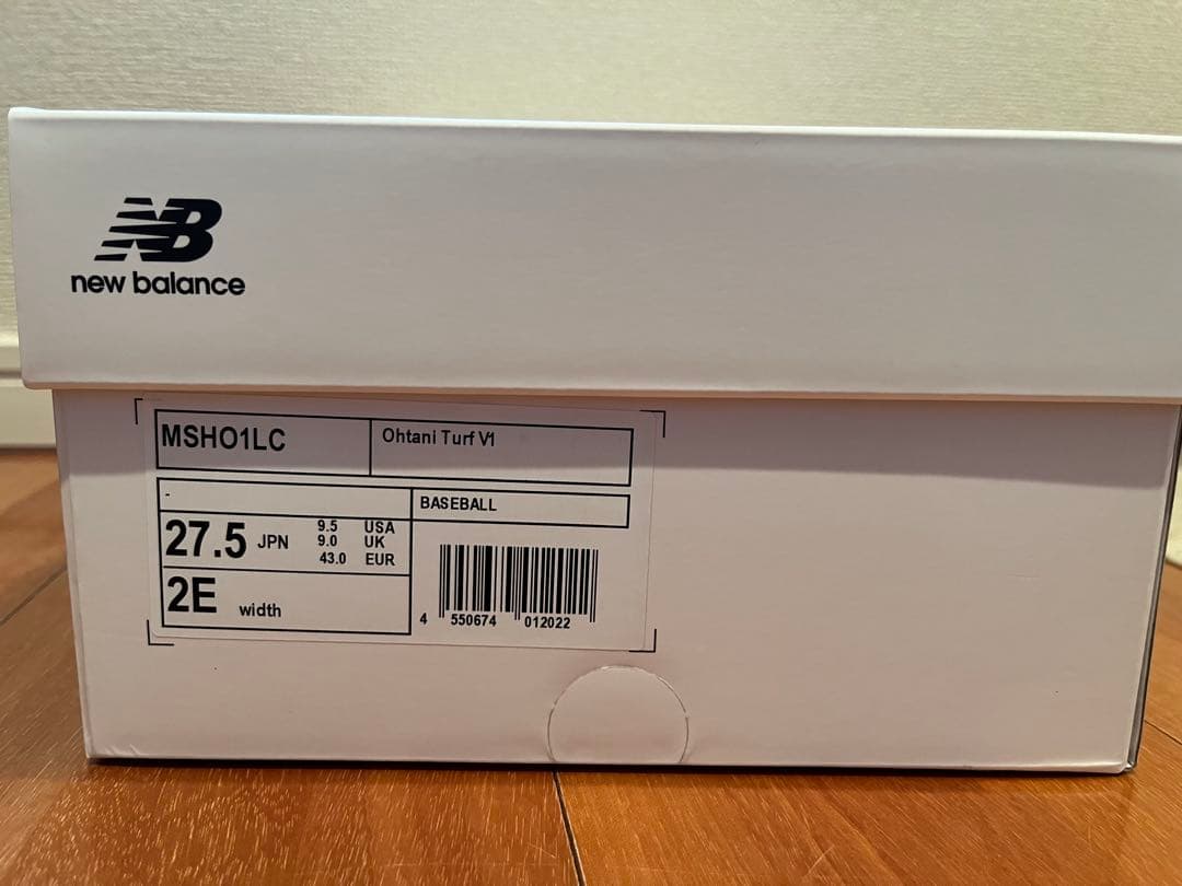 【レア！】WBC仕様 27.5cmニューバランス 大谷翔平 turf V1