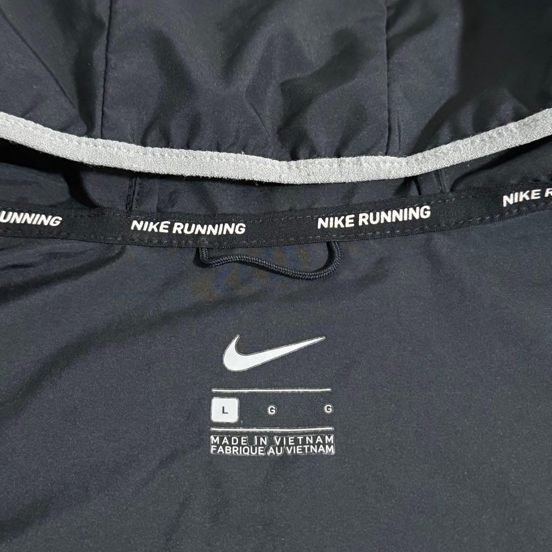 美品 Nike ランニング 薄手 ウィンドブレーカー 上下 L