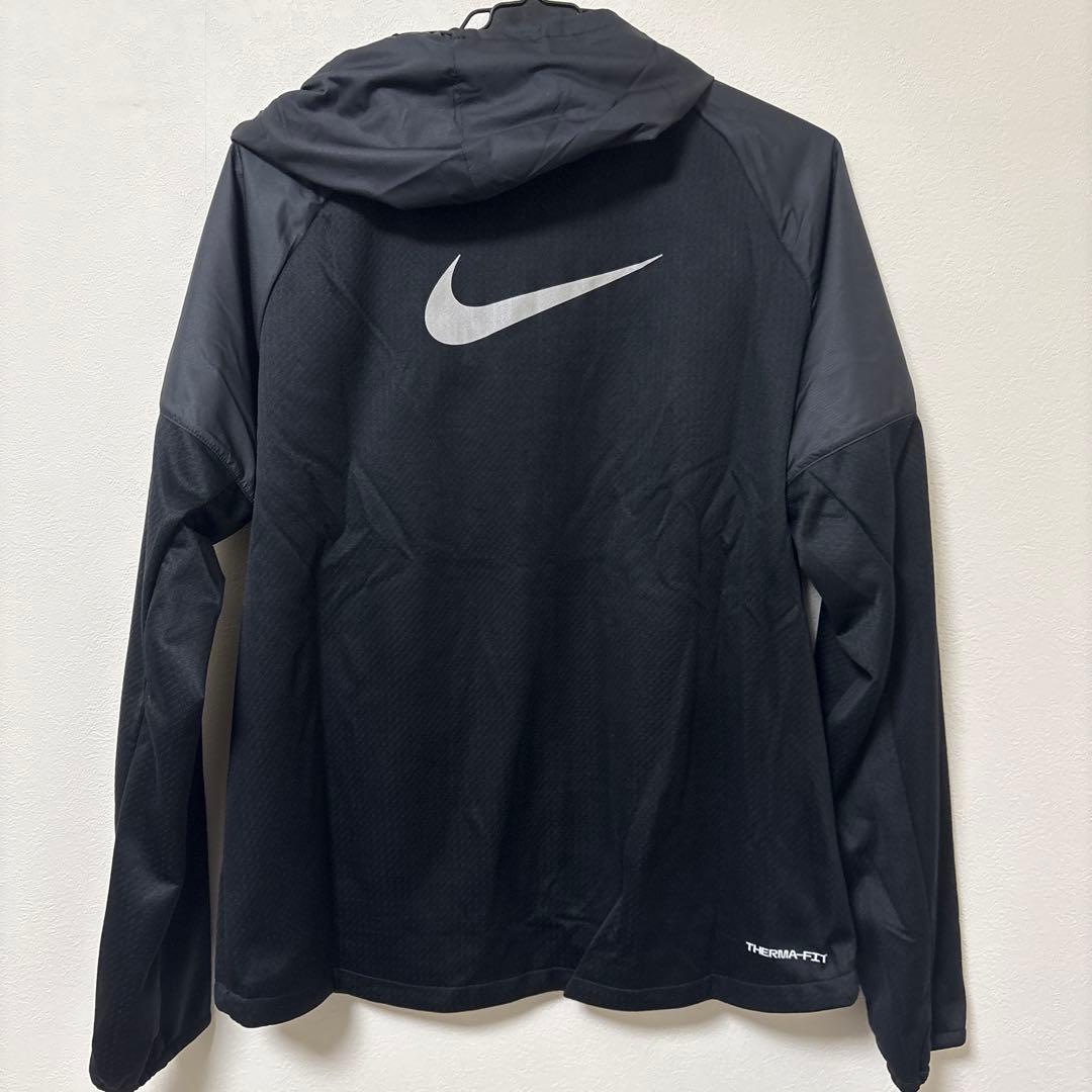 NIKE ウィンドブレーカー ジャージ　ランニングウェア　Mサイズ ブラック