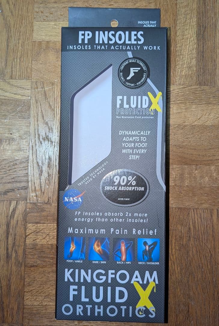 スケートボード FOOT PRINT KINGFOAM ORTHOTICS FLUID X