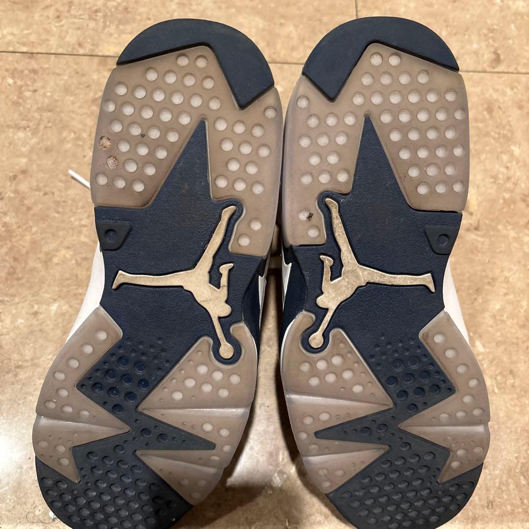 Air Jordan 6 ホワイト/ネイビー