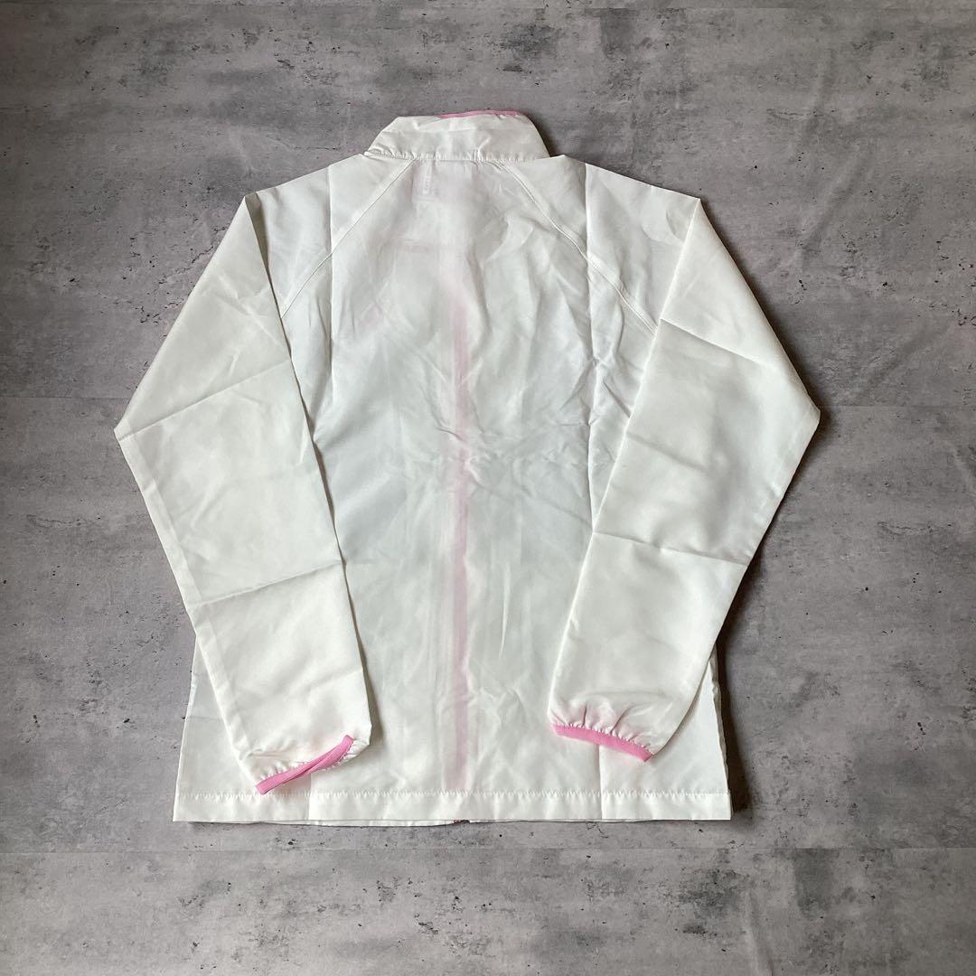 adidas アディダス　アウター　ジャージ　ホワイト　ピンク