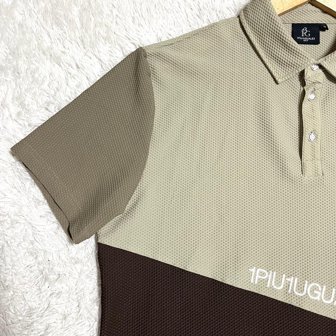 1PIU1UGUALE3 ウノピュウ 半袖 ポロシャツ VI XL ゴルフ