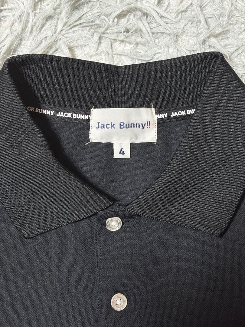 Jack Bunny!! ブラックポロシャツ サイズ4