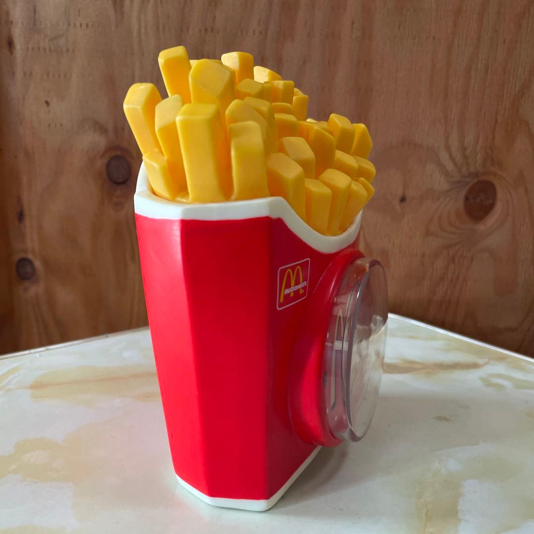 ヴィンテージ　マクドナルド　ポテトクロック　置き時計　1998