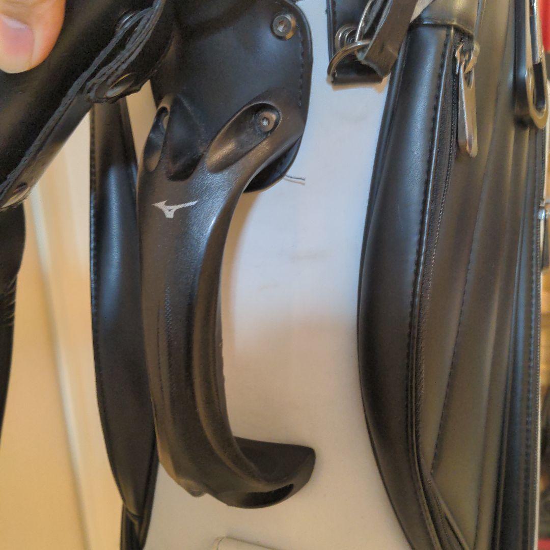 mizuno proミズノプロ　キャディバッグ　ゴルフバック 白 中古品 希少
