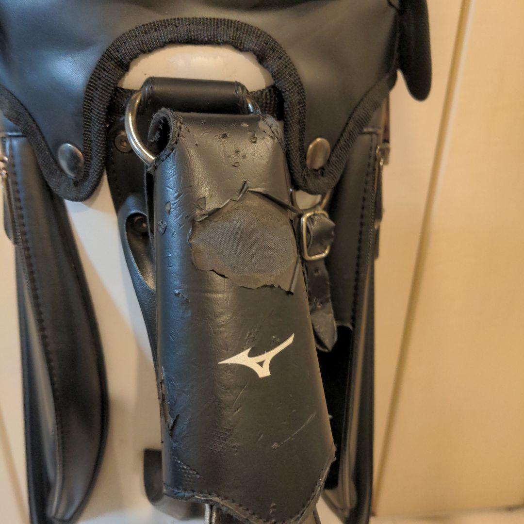 mizuno proミズノプロ　キャディバッグ　ゴルフバック 白 中古品 希少