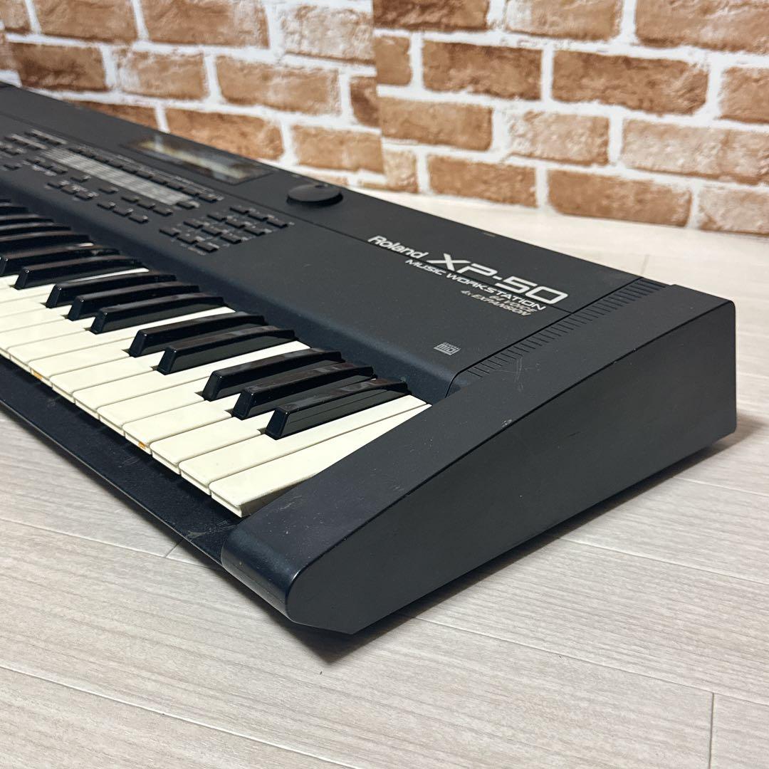 Roland XP-50 シンセサイザー 61鍵 通電確認のみ 現状品