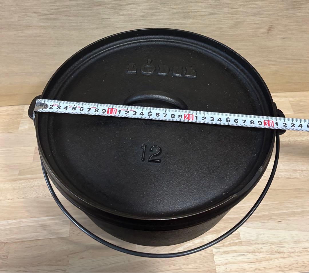 LODGE ロッジ キャンプオーブン 12インチ DEEP ダッチオーブン