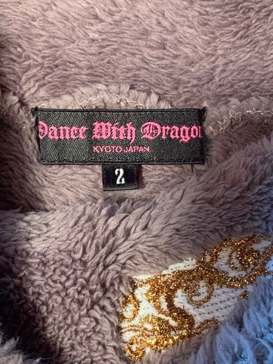 ダンスウィズドラゴン　フリース　ハイネック　ゴルフ