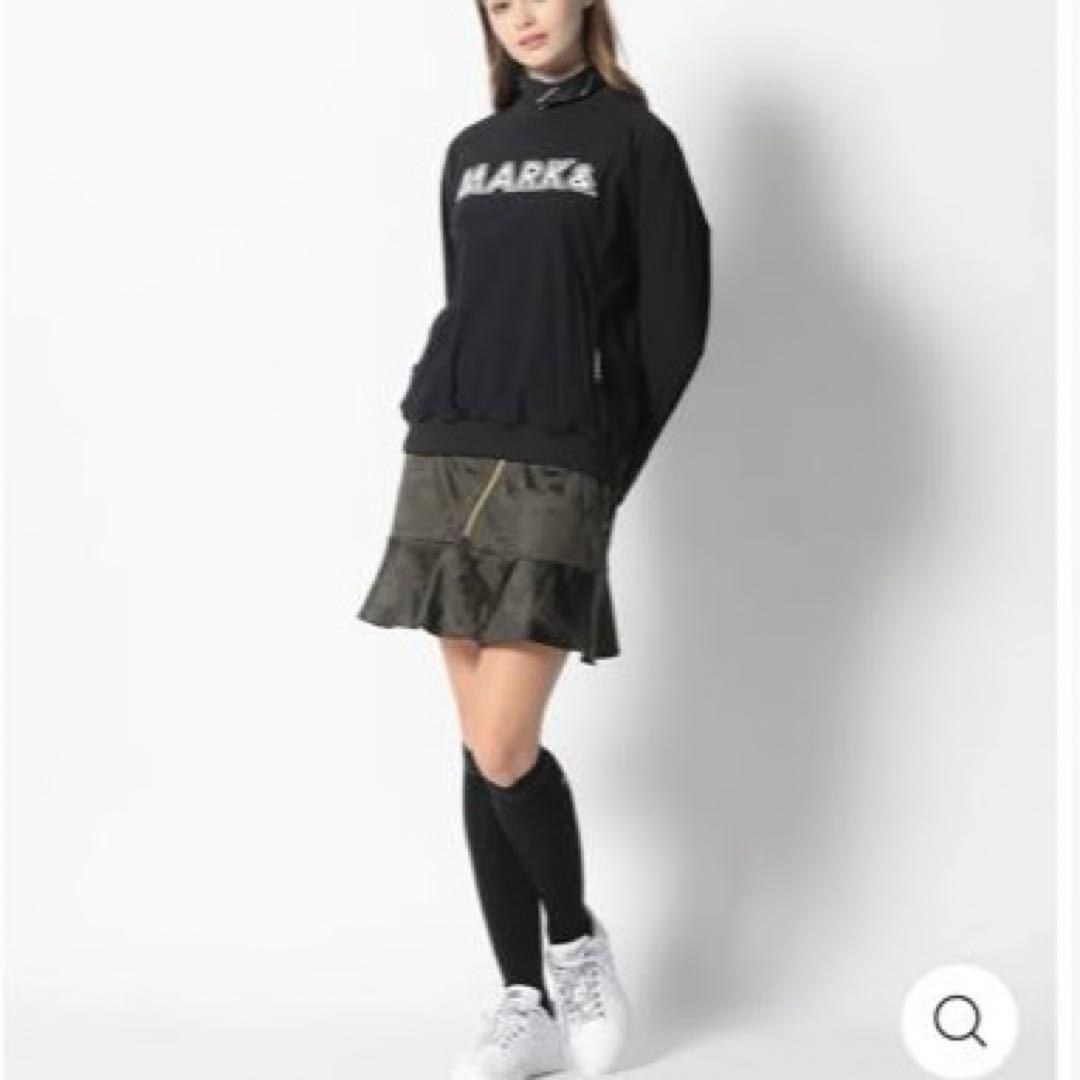 マークアンドロナ 　ストレッチ　ナイロン　シルバー　パンチング　スニード　長袖