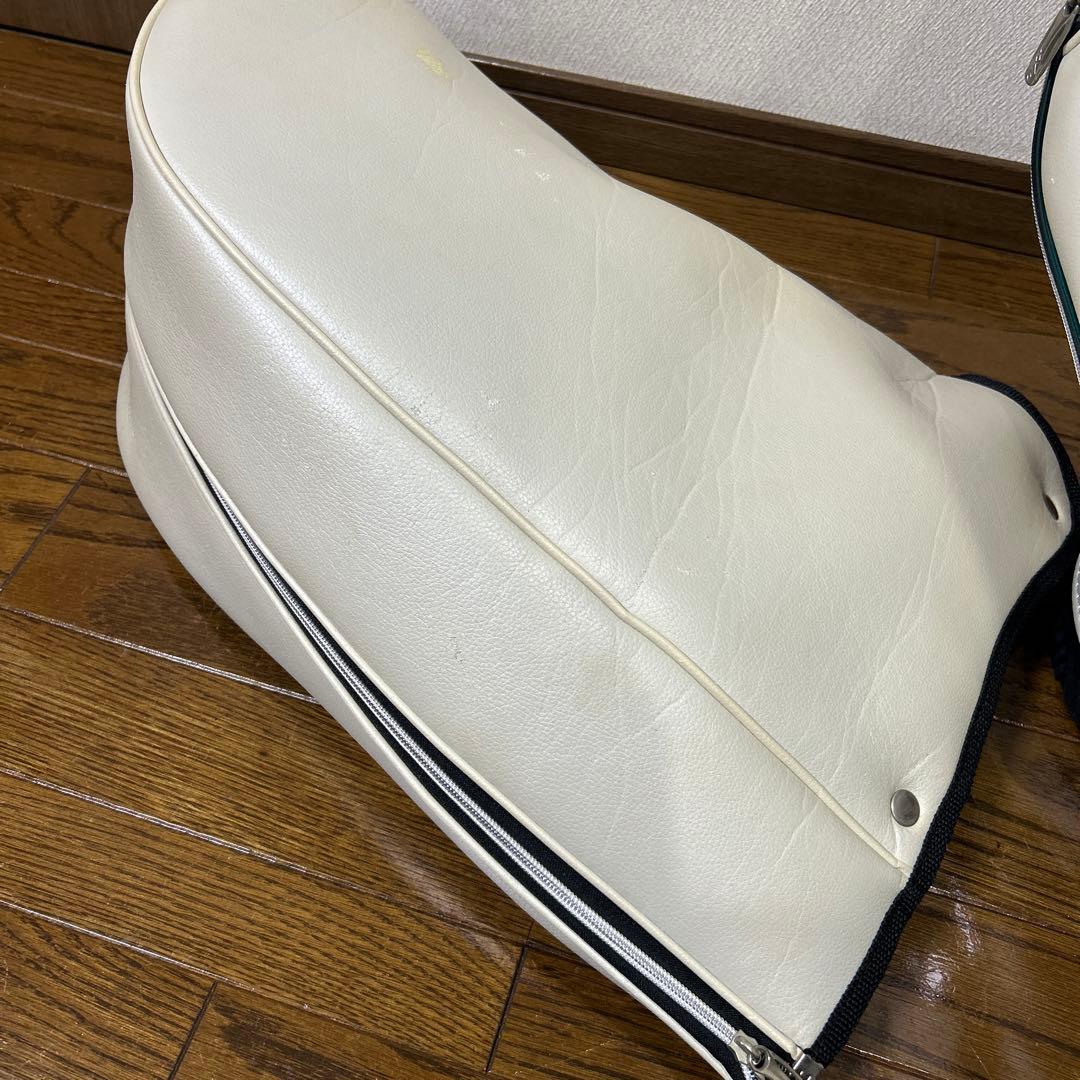XXIO　ゼクシオ　キャディバッグ　アイボリー×グリーン