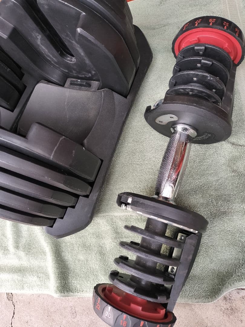 DUMBBELL 可変式ダンベル 最大40kg 片側A