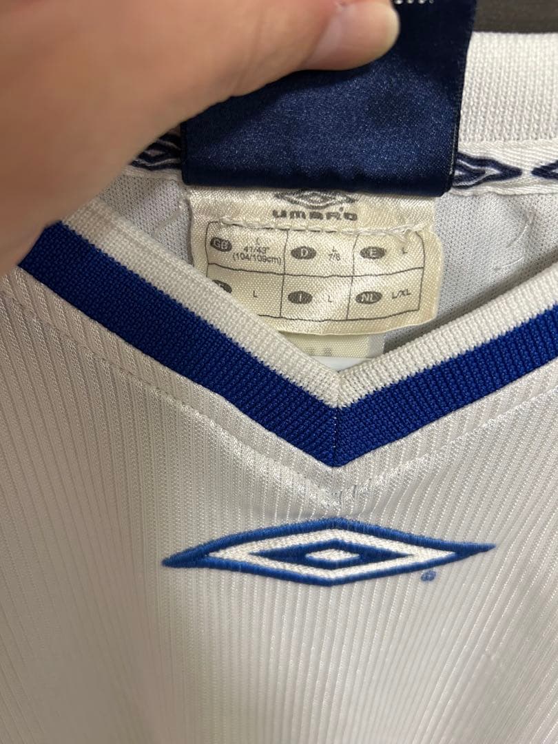 最終値下げUMBRO ブレシア 02/03シーズン アウェイユニフォーム