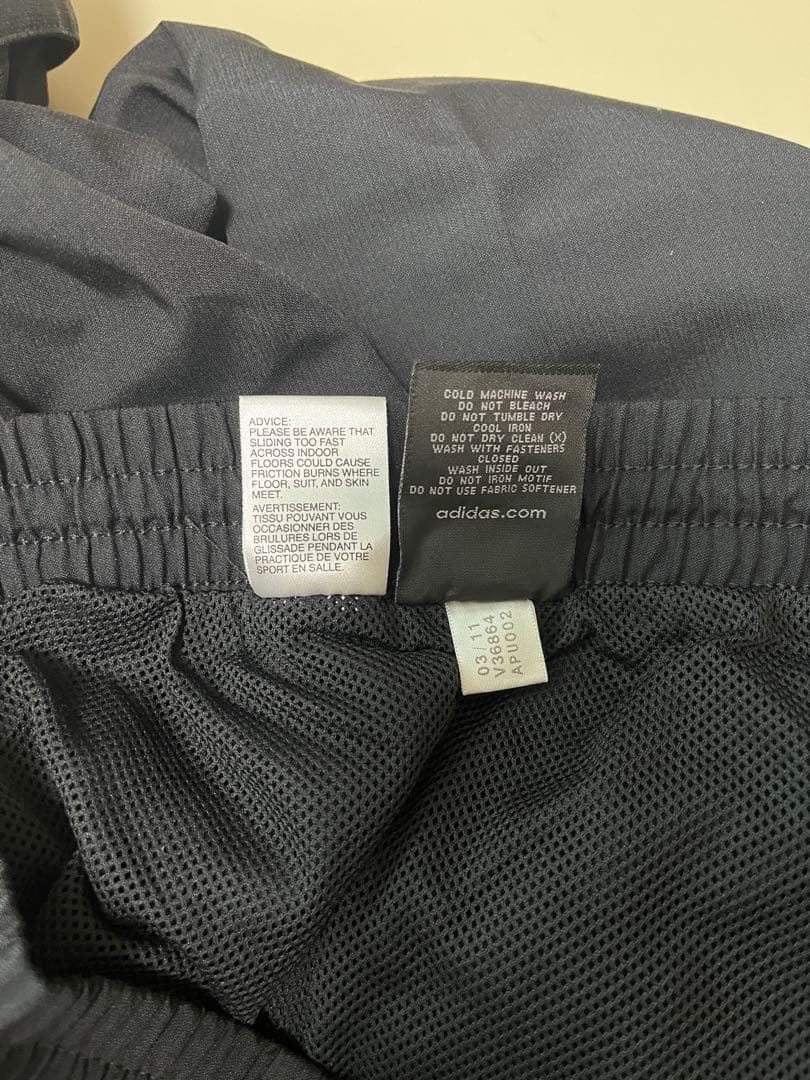 adidas アディダス　ALL BLACKSモデル　ジャージ上下　サイズXL