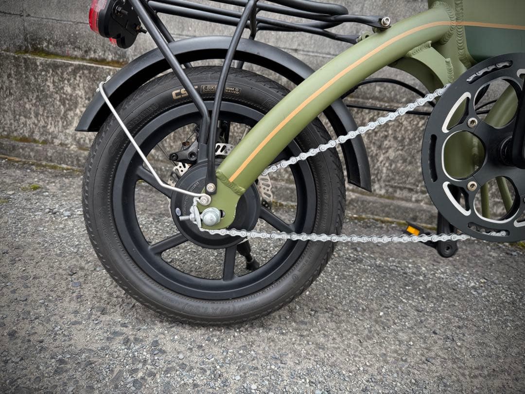 「美品」送料込みAidde A1TS 折りたたみアシスト電動自転車