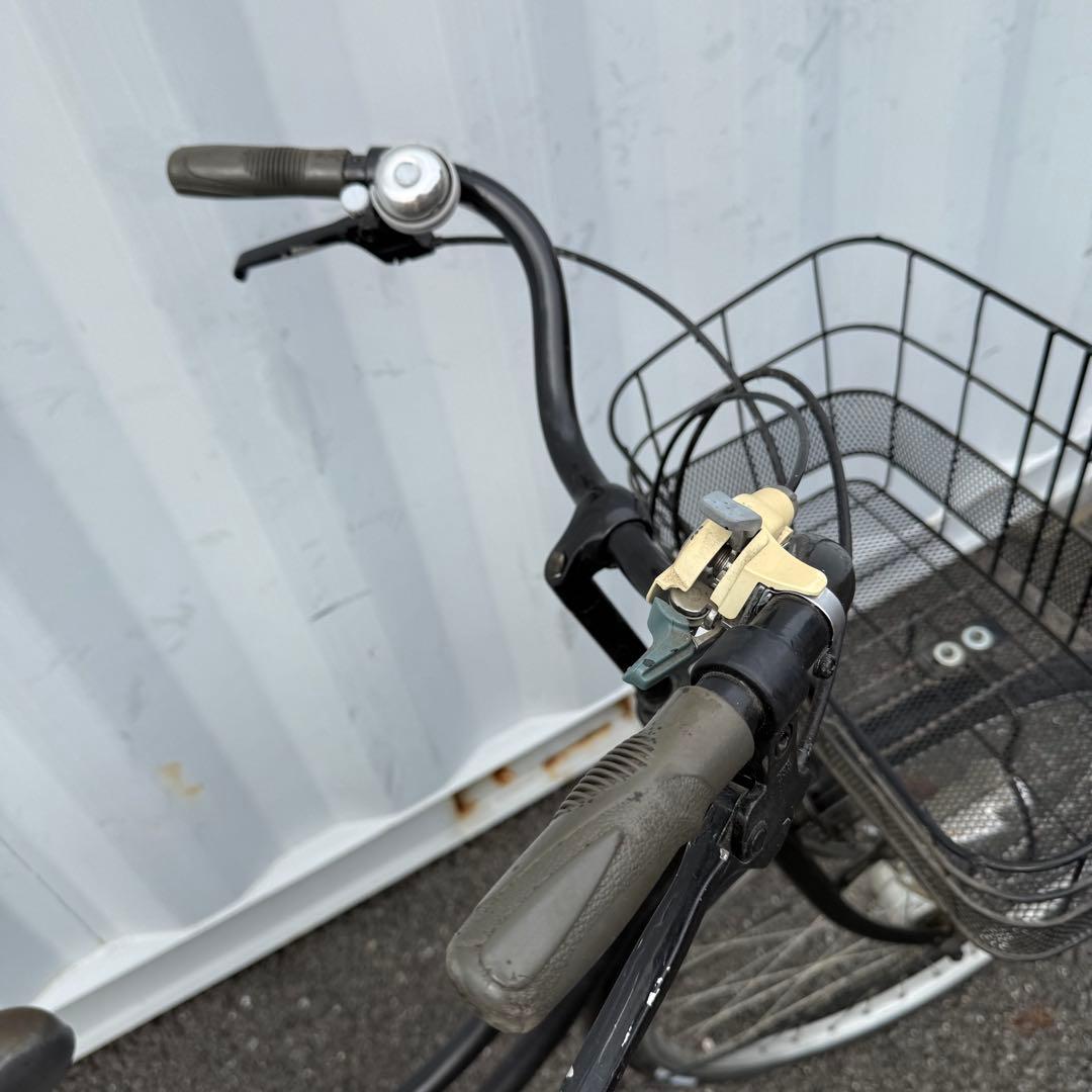 【都内/千葉市引取】ママチャリ 26インチ自転車 カゴ/鍵/オートライト付