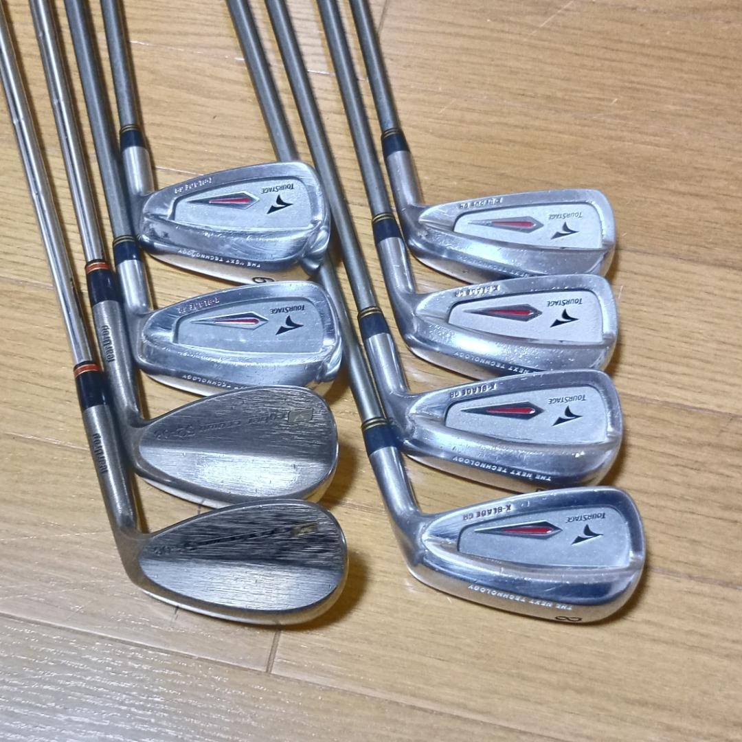 ⛳ ツアーステージ　ゴルフクラブセット アイアングリップ交換済