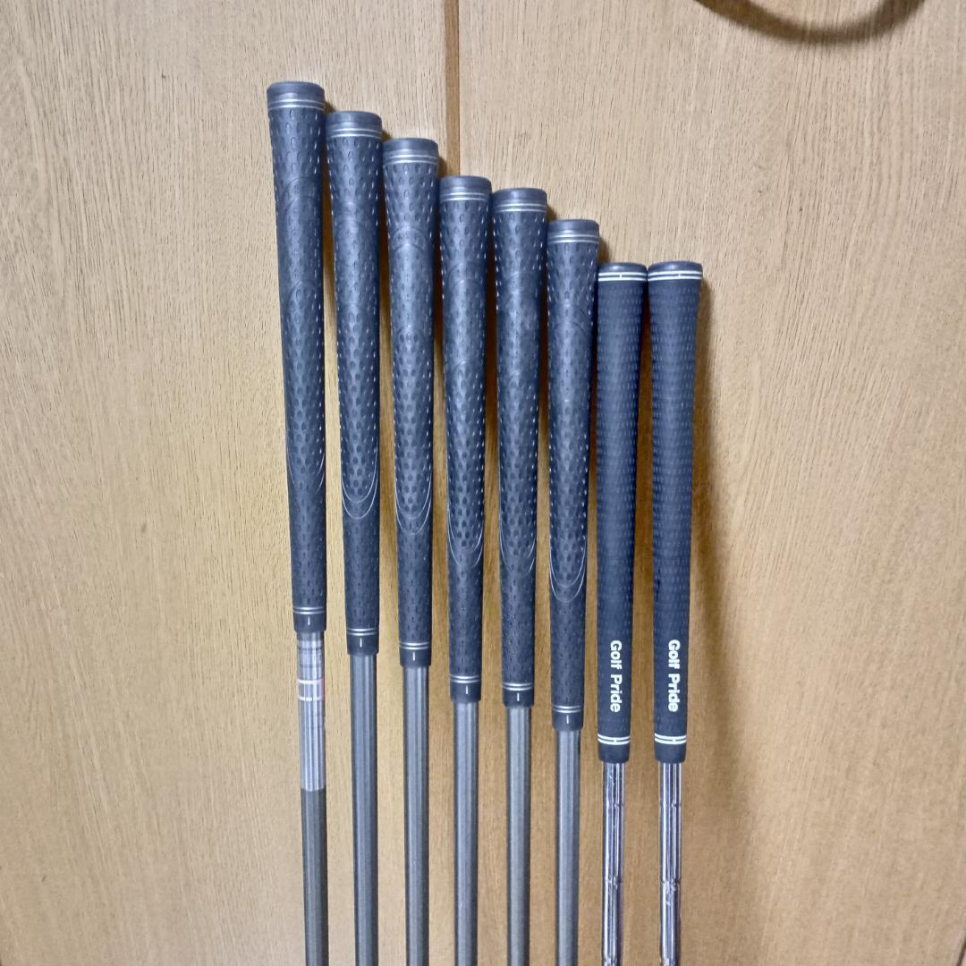 ⛳ ツアーステージ　ゴルフクラブセット アイアングリップ交換済