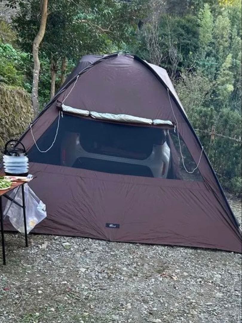 FIELDOOR カーサイドシェルタータープ 美品！