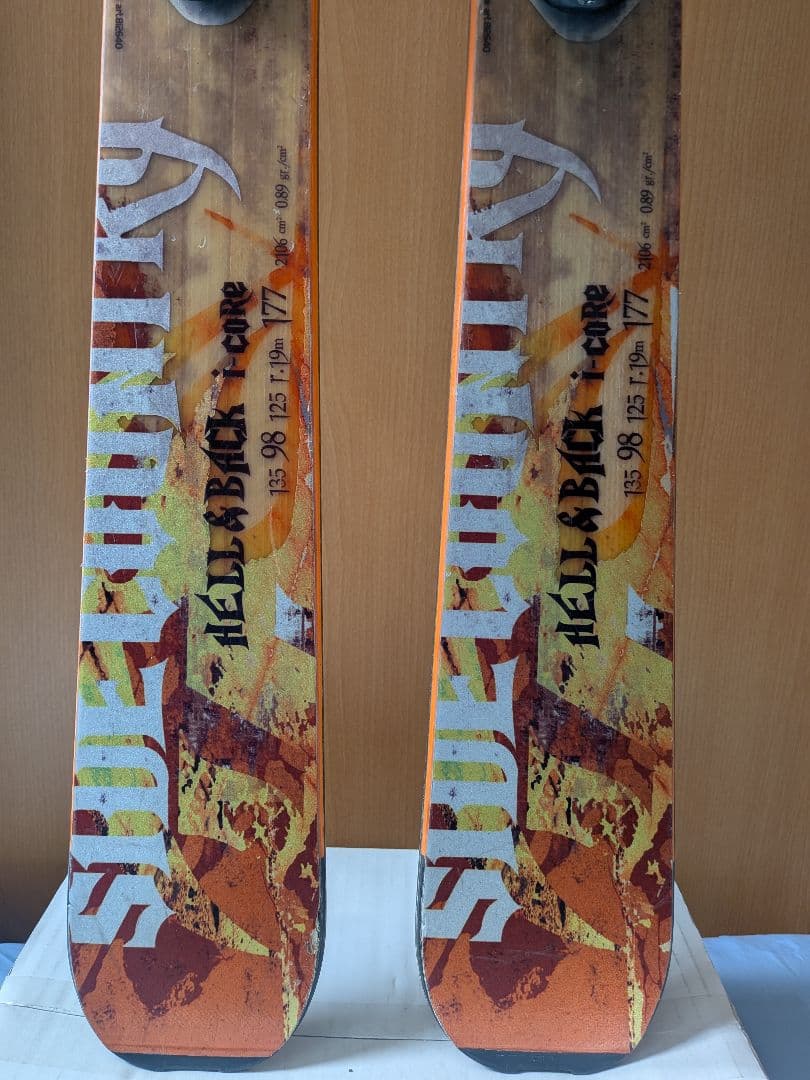 スキー NORDICA HELL & BACK 98 177cm R19m