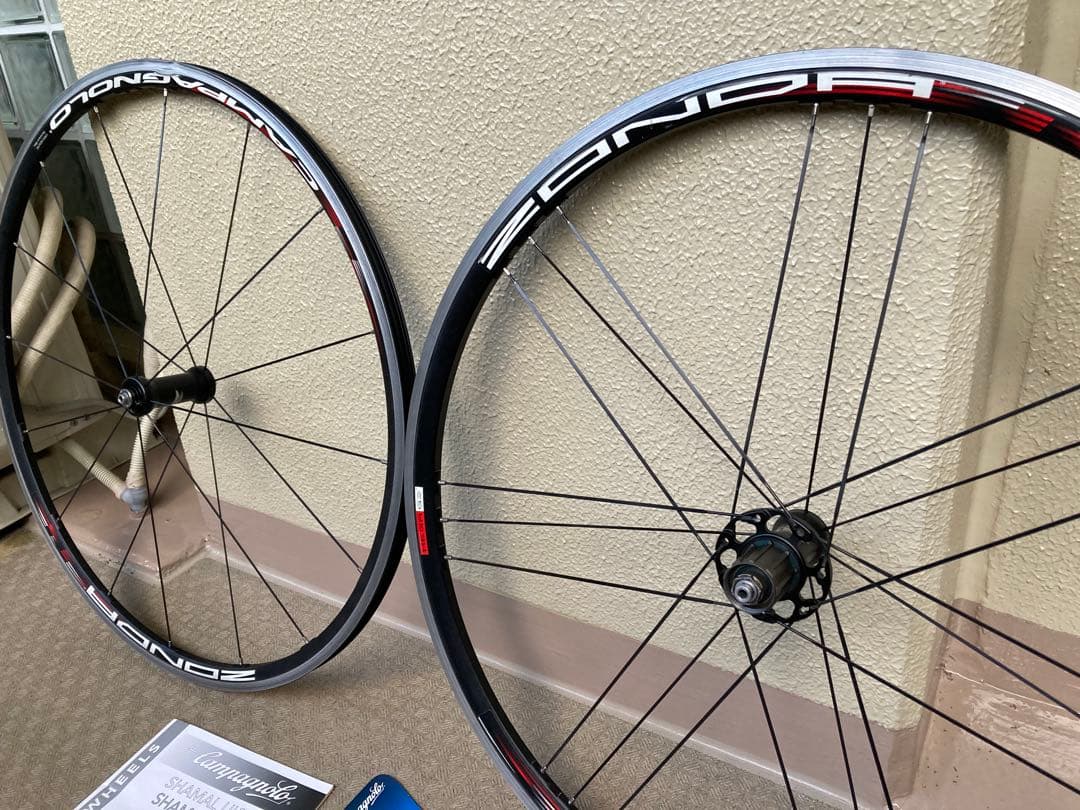 v*s様 ジャンク　Campagnolo Zonda c15 前後ホイールセット