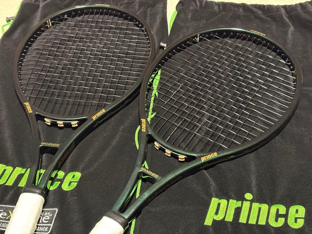 【ほぼ新品】Prince ファントムグラファイト97 300g G3 2本セット