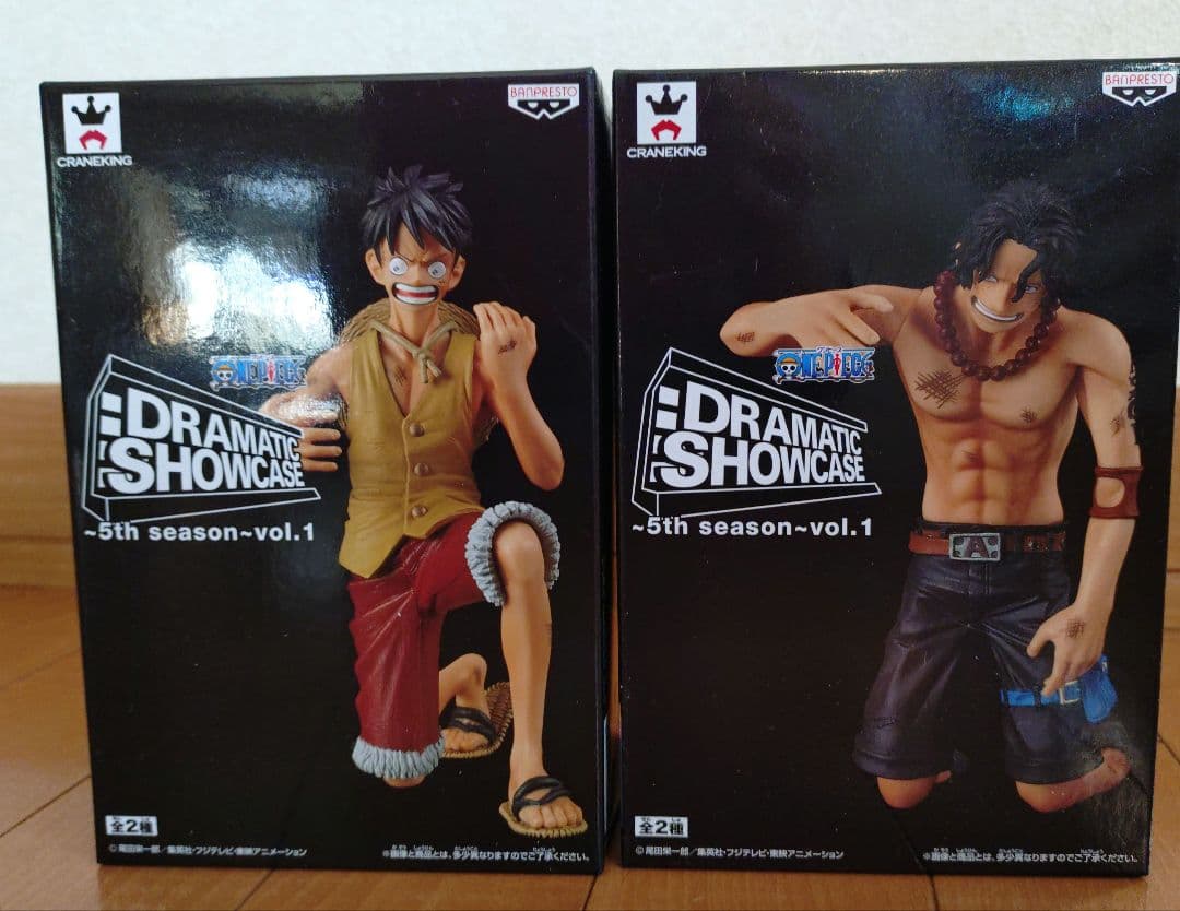 ONE PIECEワンピース DRAMATIC SHOWCASE ルフィ　エース