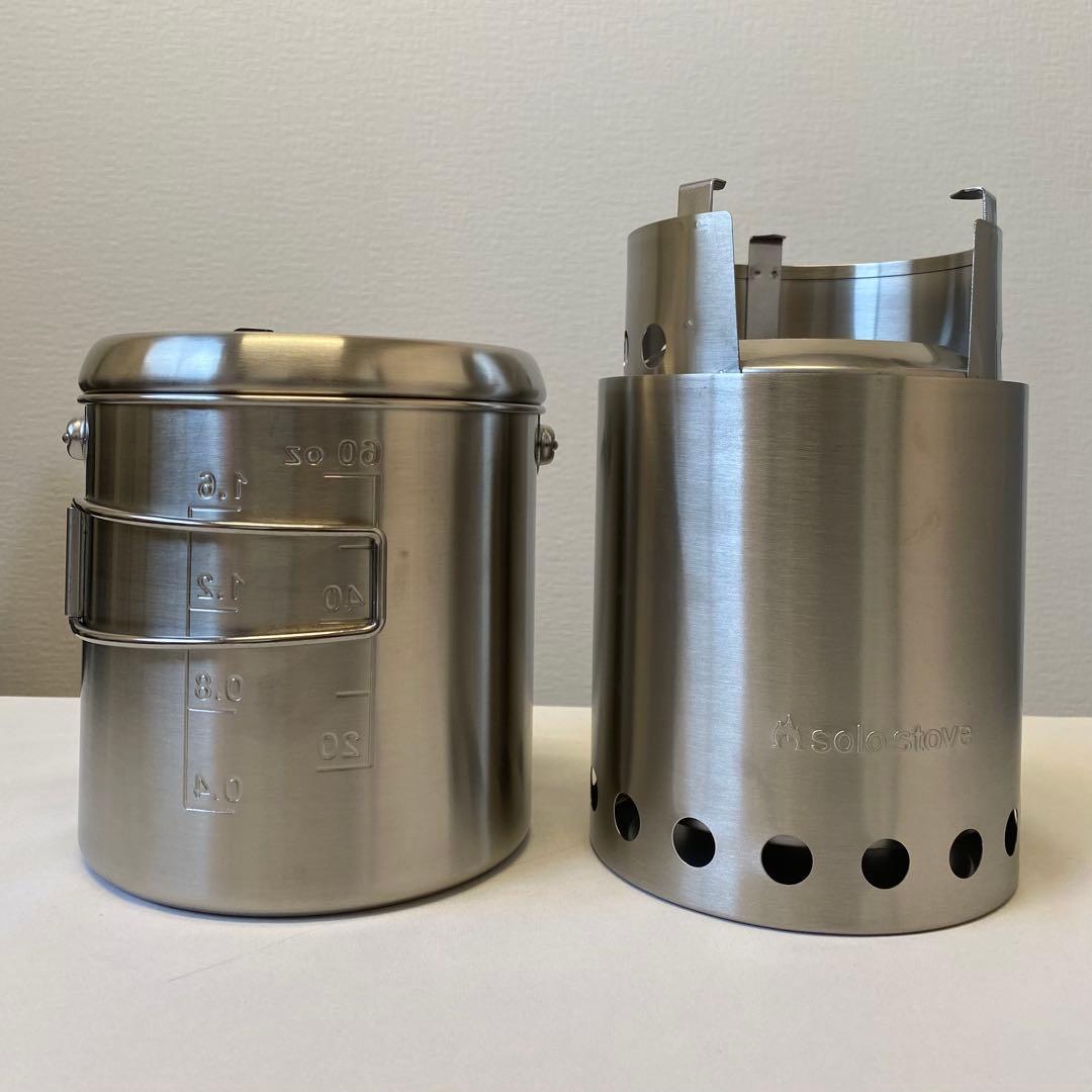 TITAN + POT 1800 SOLO STOVE ソロストーブ タイタン