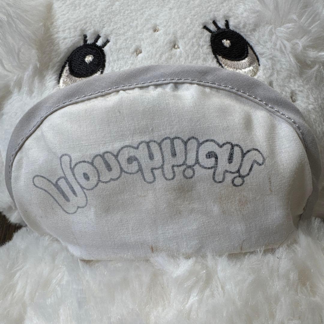 送料込●モンチッチビッグぬいぐるみ約45センチ 白黒セット Monchhichi