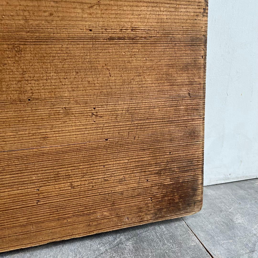 アンティーク 展示台 ボード 天板 看板 無垢材 古道具 シャビー z529