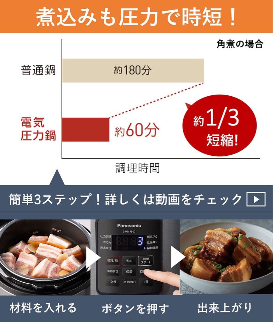 Panasonic 電気圧力なべ