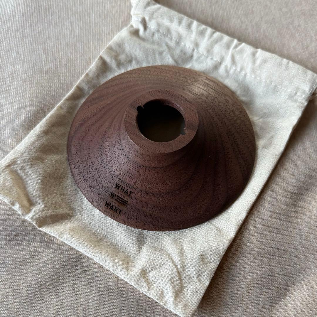 新品 WHAT WE WANT ゼインアーツ ジグ 用 シェード ウォールナット