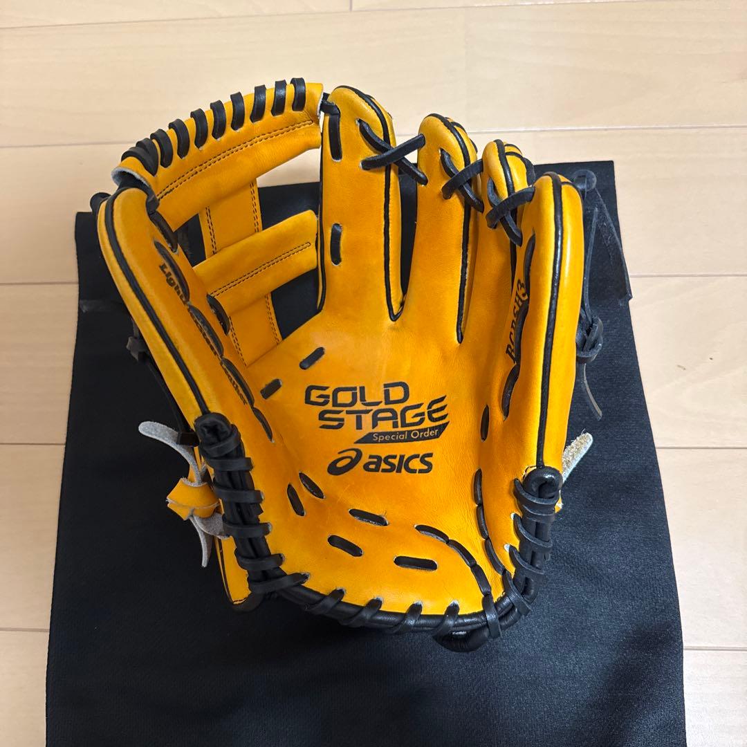 asics GOLD STAGE 軟式グローブ