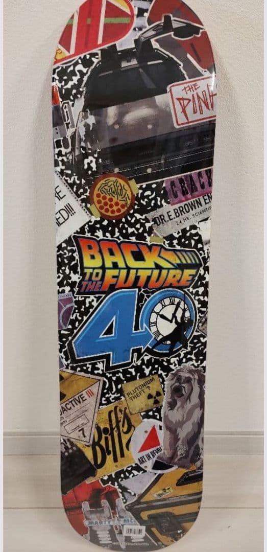 バックトゥザフューチャー ホバーボード スケートボードデッキ　40周年