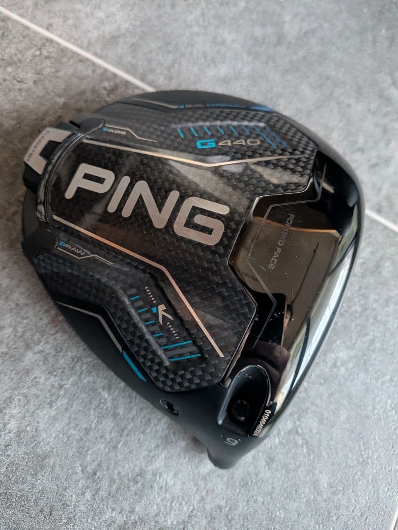 ●ラウンド未使用　日本仕様●●PING G440Kドライバーヘッド9°