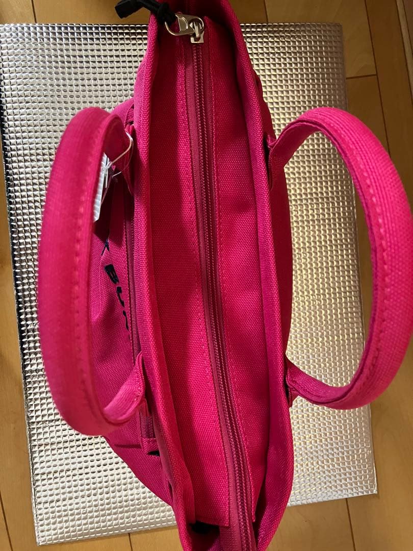 新品　Jack Bunny ジャックバニー　ラウンドバッグ　ピンク