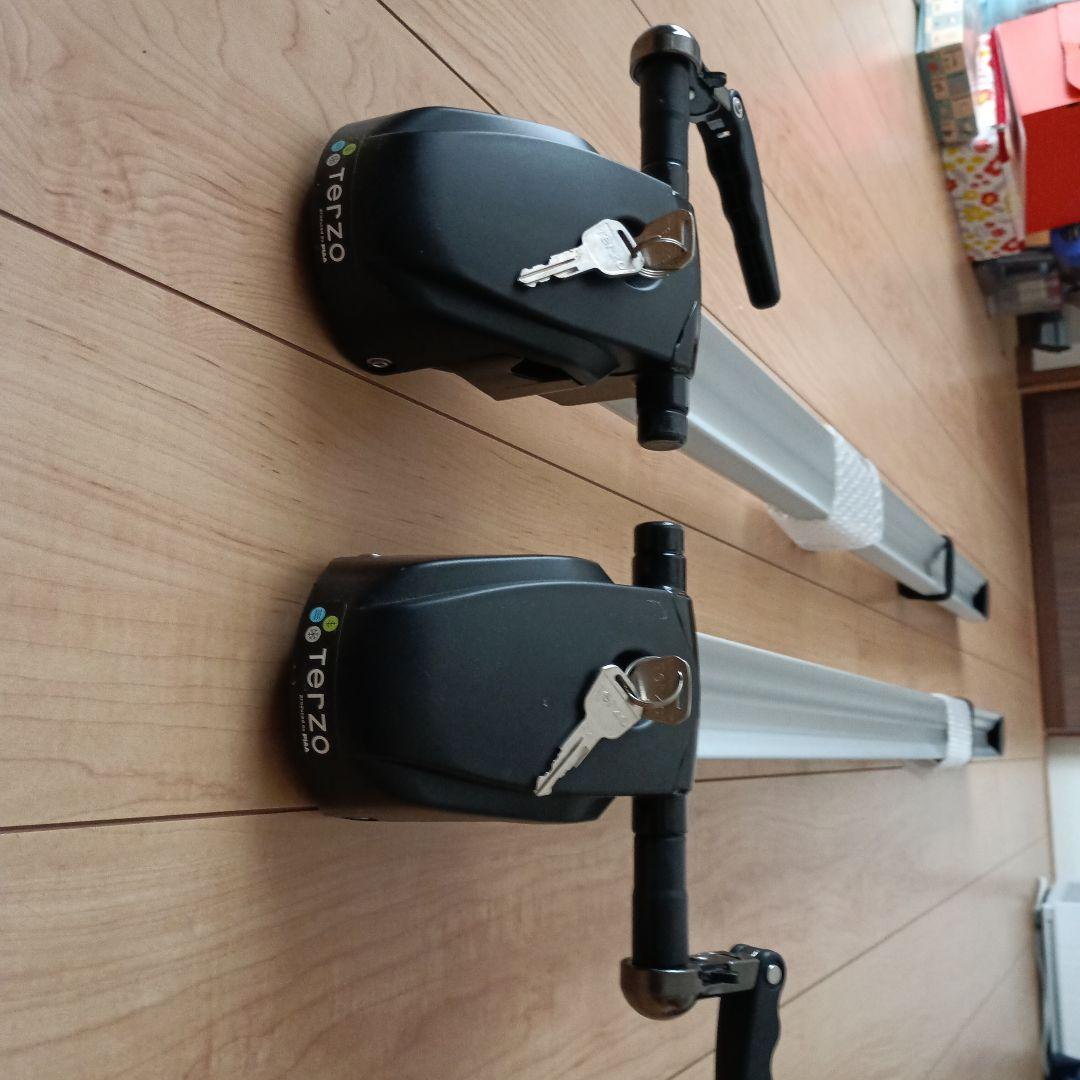 Terzo テルッツォ ルーフサイクルキャリア　EC21SA 2台分セット