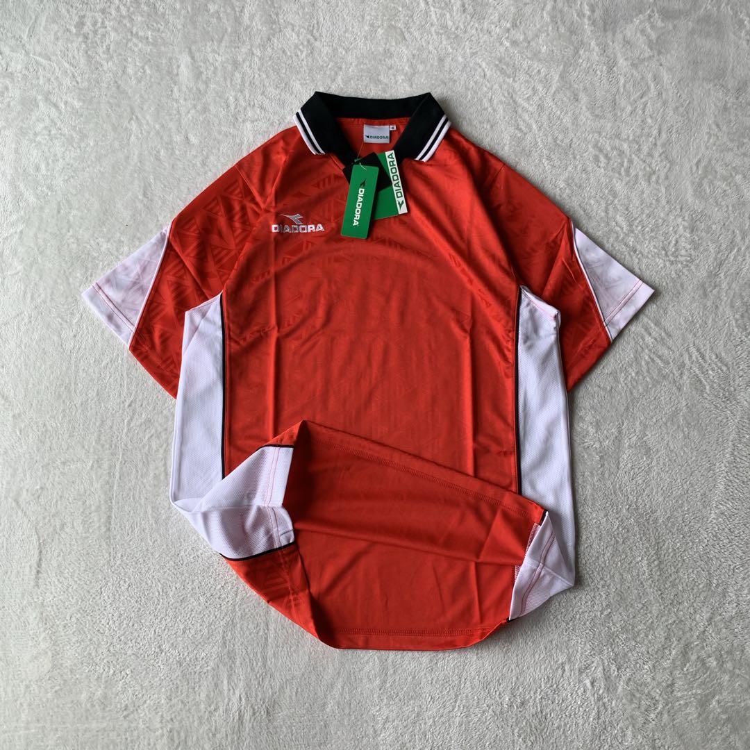 新品 デッドストック 90s DIADORA ディアドラ ゲームシャツ